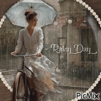 rainy day GIF animé