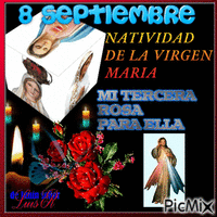 Natividad de La Virgen Maria - Бесплатни анимирани ГИФ