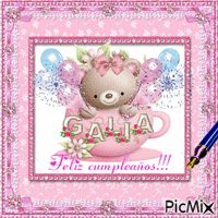 Feliz cumpleaños Galia!!! - Free animated GIF