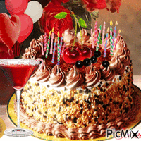 Feliz cumpleaños - Безплатен анимиран GIF