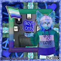 {{{The Ever so Exclusive Catboi Club}}} アニメーションGIF