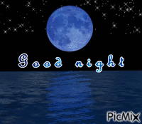 Good night animovaný GIF