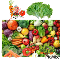 les légumes GIF animé