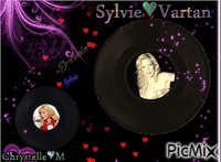 SYLVIE VARTAN - Gratis animerad GIF