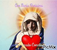 Ave Maria Purisima animowany gif