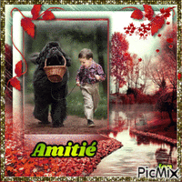 Amitié - Gratis geanimeerde GIF