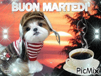 BUON MARTEDI' animeret GIF