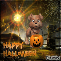 Happy Halloween - Bezmaksas animēts GIF