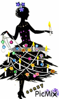Árbol de Navidad - Bezmaksas animēts GIF