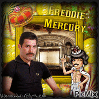 {♦}Freddie Mercury{♦} animēts GIF