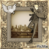 {♦♦♦}Loid Forger in Sepia Tone{♦♦♦} - 免费动画 GIF