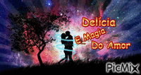 Delícia e Magia Do Amor - Animovaný GIF zadarmo