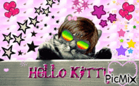 Hello Kitty New Generation - Бесплатный анимированный гифка