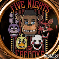 Five Nights at Freddy's - Zdarma animovaný GIF