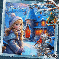 Зима - страна чудес - 無料のアニメーション GIF