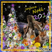 JoyeuX NoëL à Tous...<3 ...Merry  Chistmas in All...  <3 ...חג המולד שמח בכל - GIF animado grátis