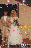 heureux anniversaire de mariage - Besplatni animirani GIF