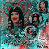Katy Perry - dark horse - Darmowy animowany GIF