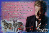 johnny hallyday fille hiver Animated GIF