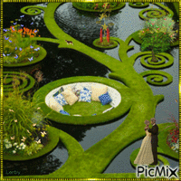 Dream garden !!!! - GIF animé gratuit