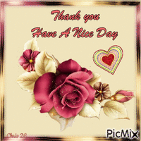 Thank You.. Have a nice day! - Gratis animerad GIF