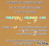 DOMING 24 FEVEREIRO 19 - Бесплатный анимированный гифка