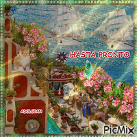 HASTA PRONTO AMIGAS/OS анимированный гифка
