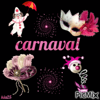 carnaval GIF animata