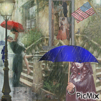 The Rain GIF animé