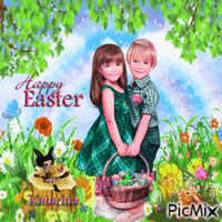 Happy Easter GIF animata