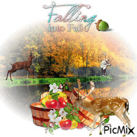 Falling Into Fall animovaný GIF