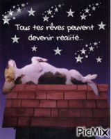 LES REVES... - Free animated GIF