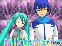 MikuxKaito - Ücretsiz animasyonlu GIF