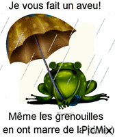 La pluie - Nemokamas animacinis gif