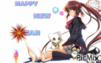 Happy new year! Animated GIF