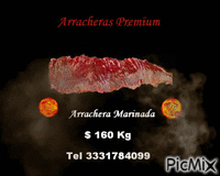 Arracheras Premium - GIF animado grátis