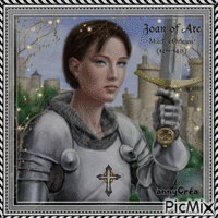 Jeanne d'Arc - Nemokamas animacinis gif