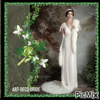 Art-Deco bride