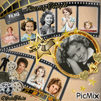 Shirley Temple - GIF animé gratuit