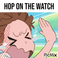 hop on watch - Free animated GIF