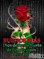 Buenos dias - Безплатен анимиран GIF