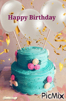 happy birthday - GIF animé gratuit