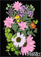 kvety geanimeerde GIF