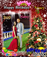 Happy Birthday Nancy アニメーションGIF