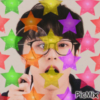 doyoung star Animiertes GIF