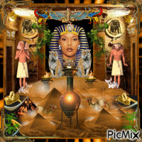 STAROŻYTNY EGIPT - Darmowy animowany GIF