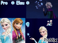 Pro ❅ Elsa ❅ - Бесплатный анимированный гифка