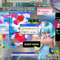 oh no, it looks like u have a virus </3 动画 GIF