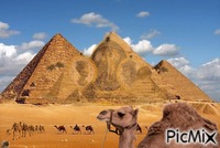 Desiertos de Egipto анимиран GIF