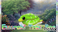 Emerald Tree Boa GIF animata